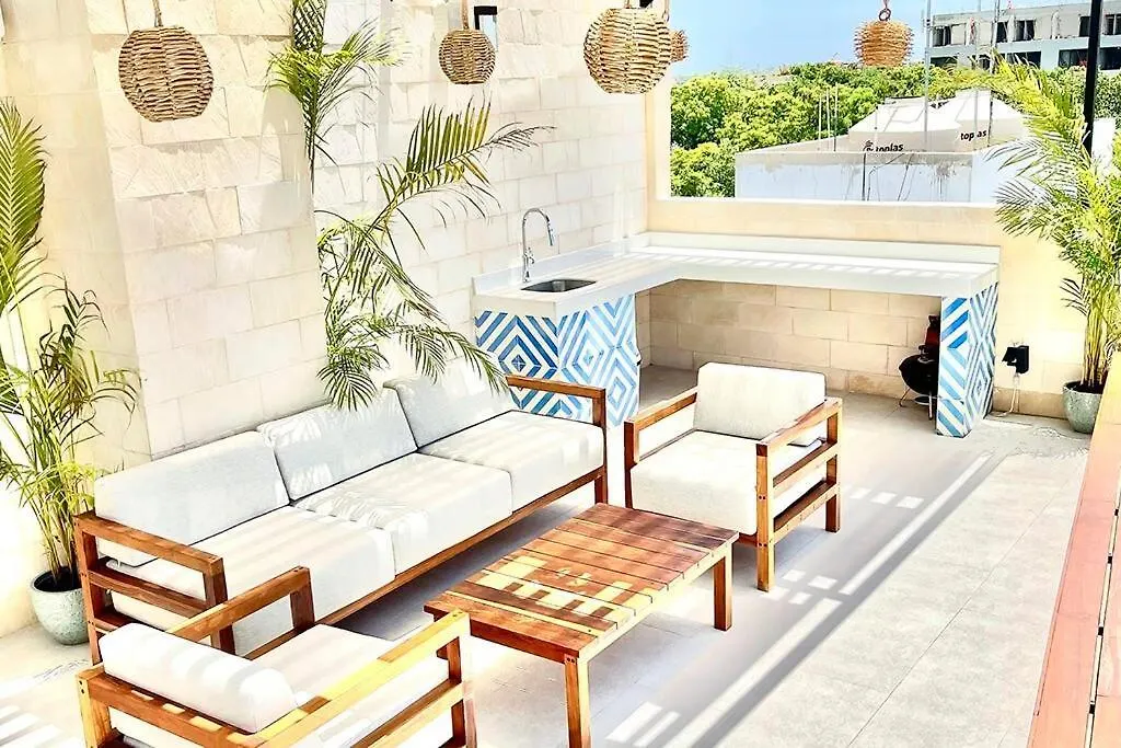 Apartment Dream Studio En Aldea Zama Rooftop Pool Blu Tulum